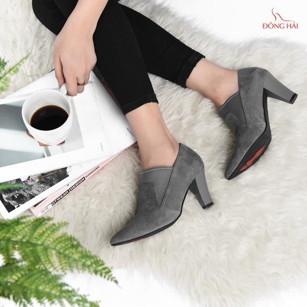 Giày boot nữ Đông Hải G7145