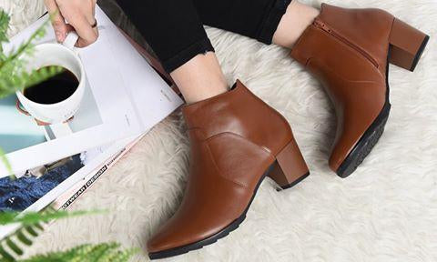 Giày boot nữ Đông Hải G7126