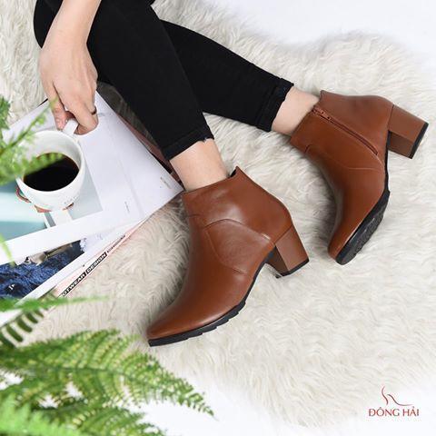 Giày boot nữ Đông Hải G7126