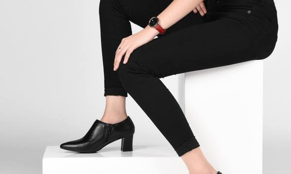 Giày boot nữ Đông Hải G7143