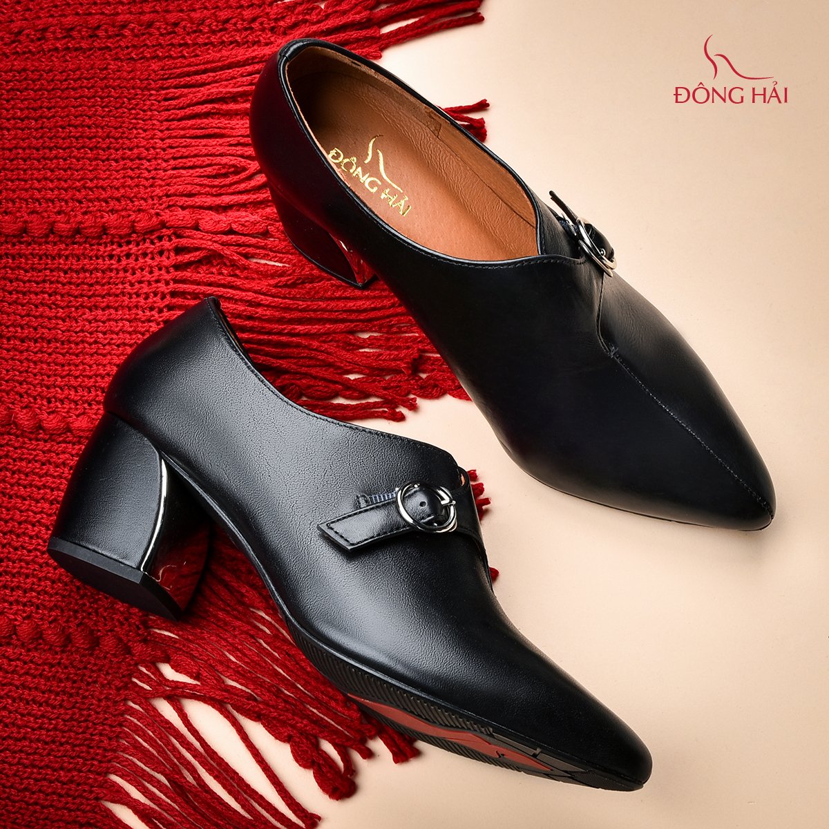 Giày boot nữ Đông Hải G7149