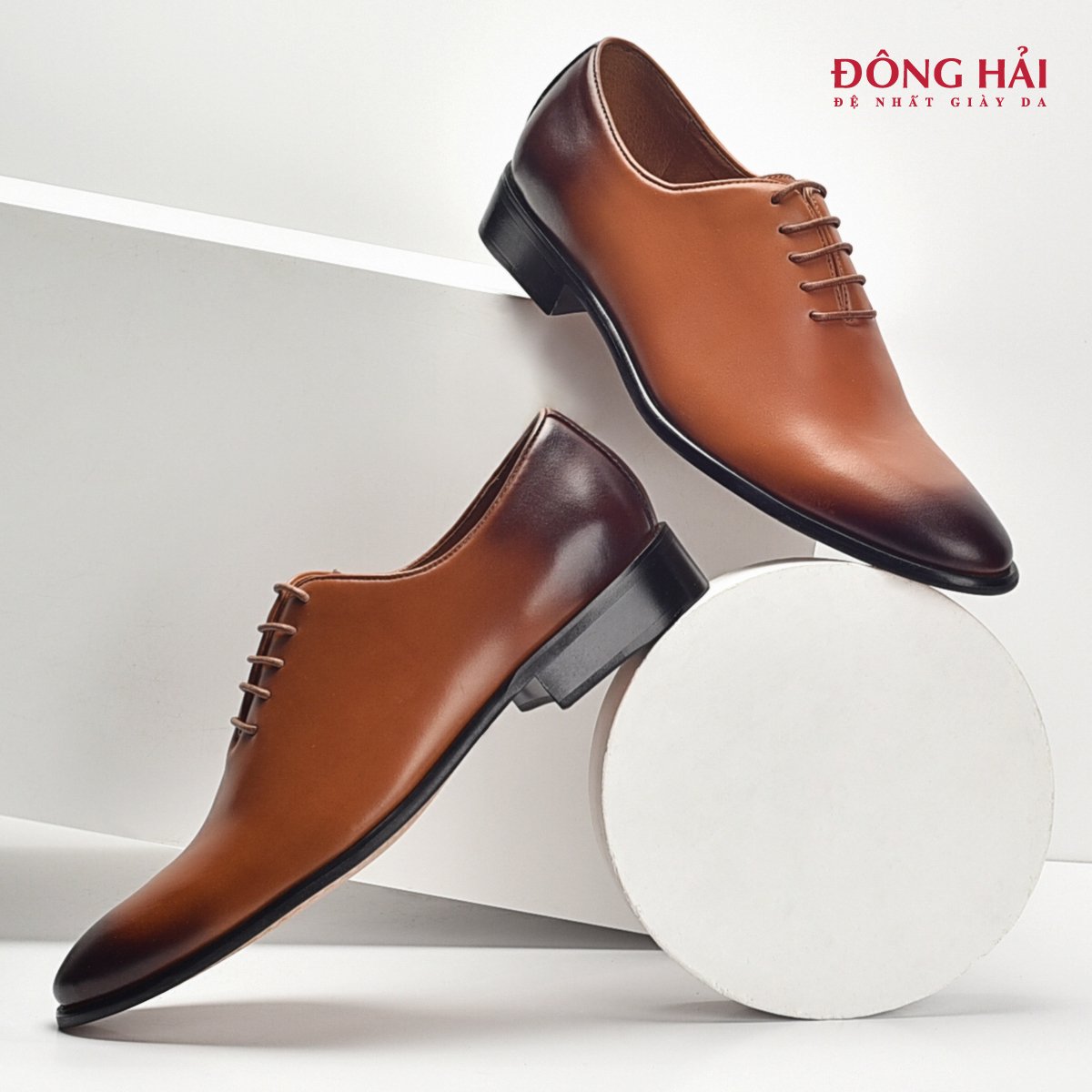 Giày Tây Nam Đông Hải G0128 Nâu