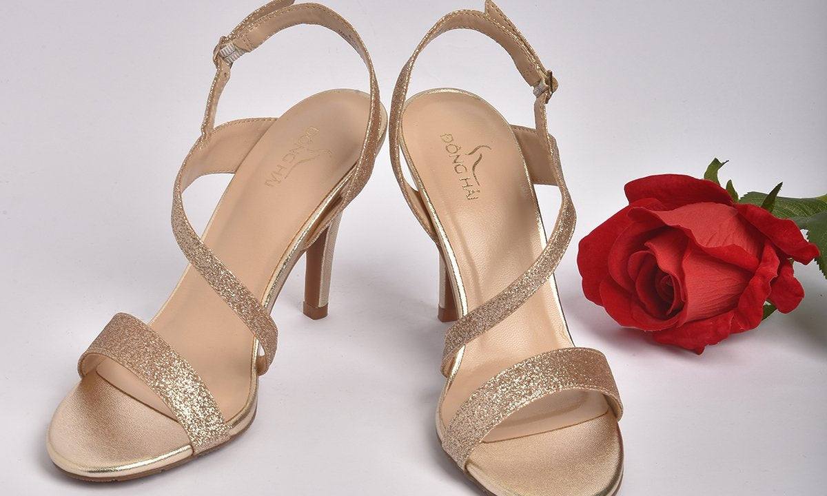 Giày sandal nữ cao gót Đông Hải S85G2V