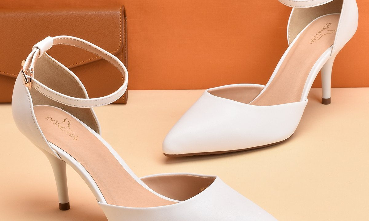 Giày cao gót nữ đế nhọn Đông Hải G8196W