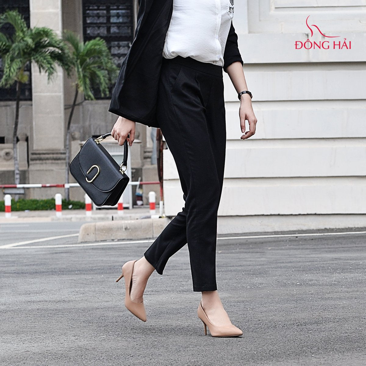 Giày cao gót nữ Đông Hải G8194