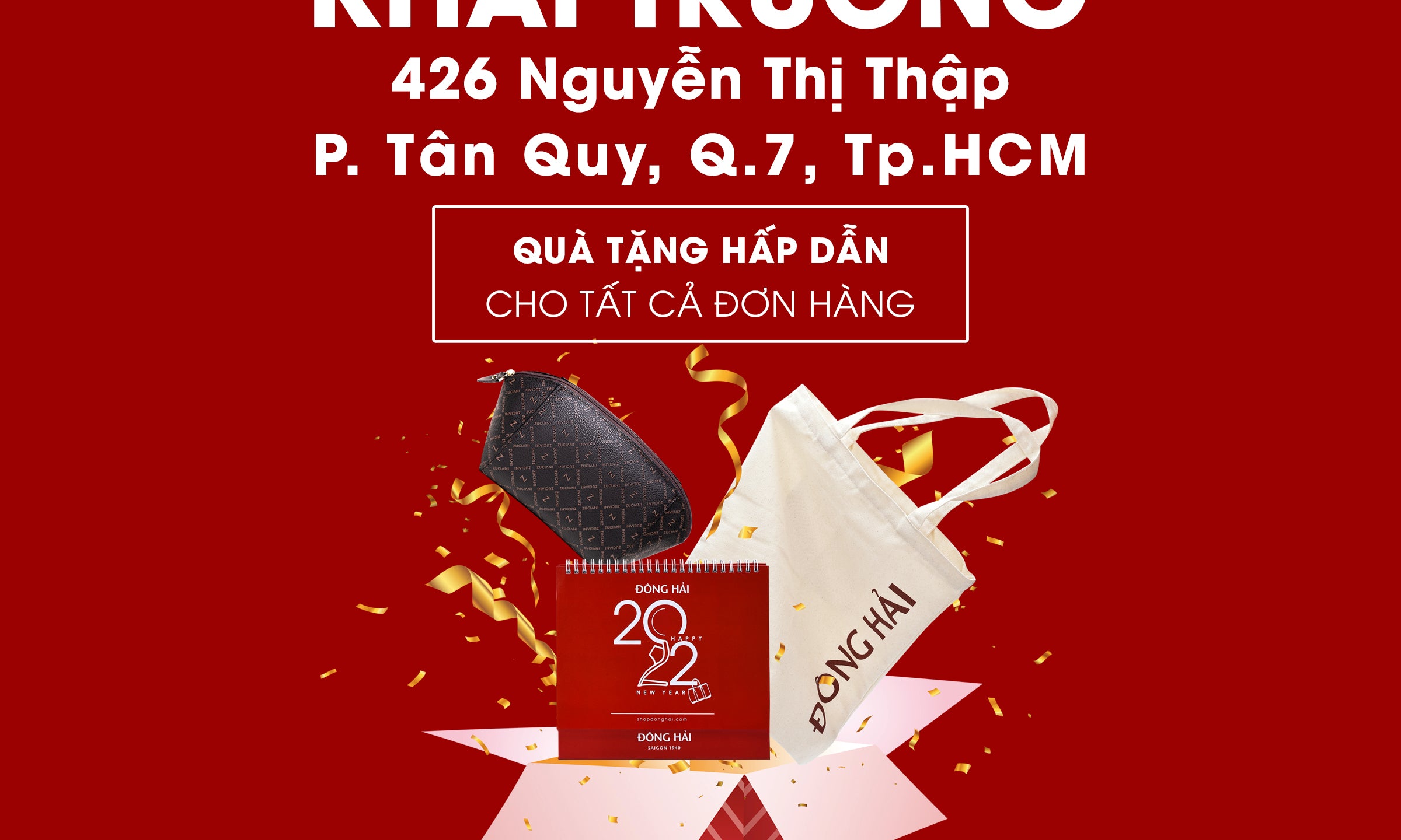 Khai Trương Cửa Hàng Đông Hải 426 Nguyễn Thị Thập Quận 7