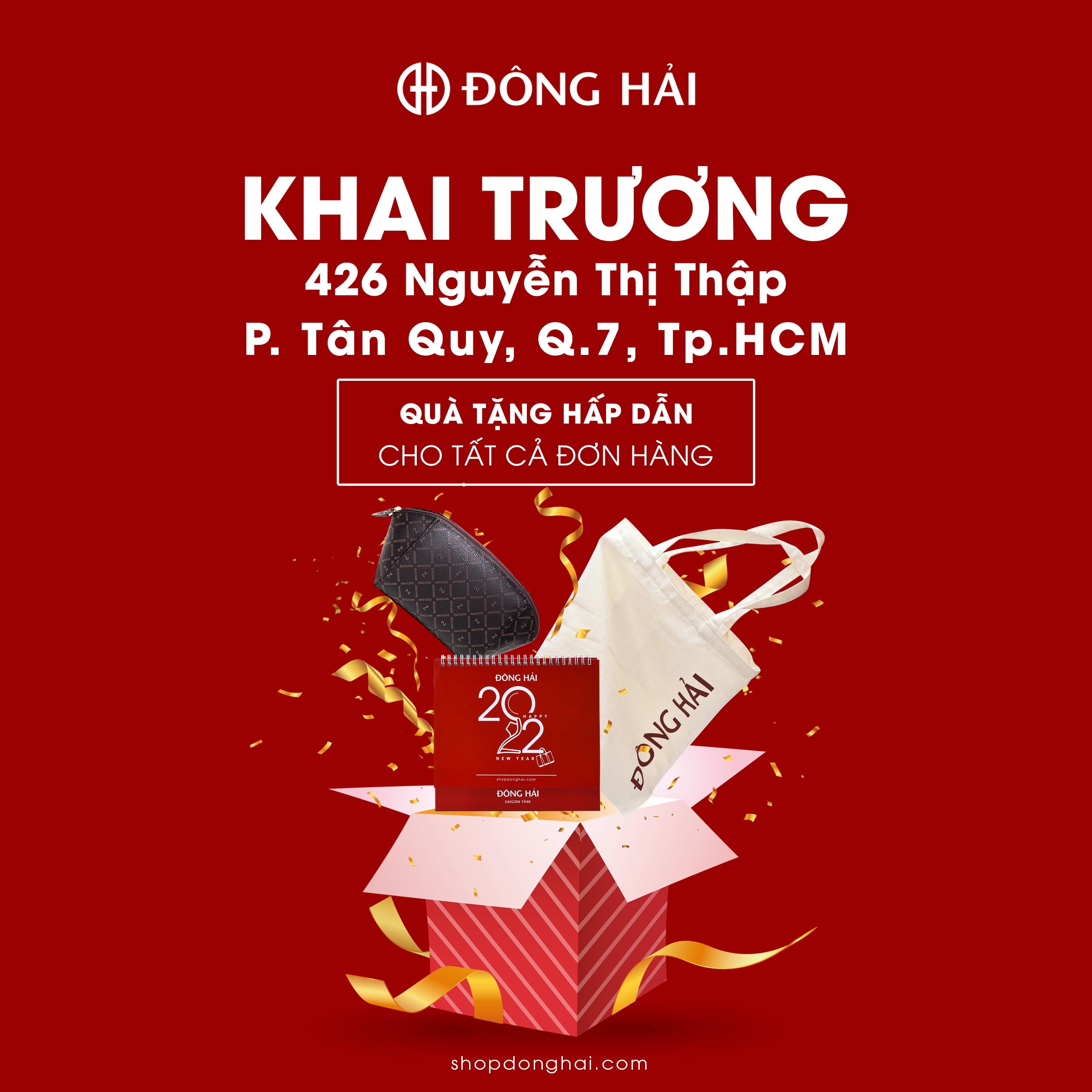 Khai Trương Cửa Hàng Đông Hải 426 Nguyễn Thị Thập Quận 7