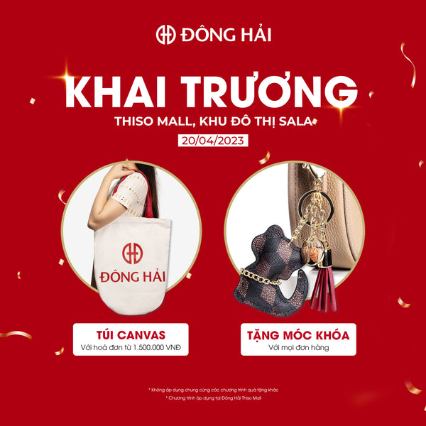 Quà Tặng Hấp Dẫn Khai Trương Đông Hải Tại Thiso Mall