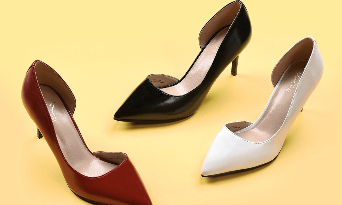 Giày-Cao-Gót-Nữ-Đế-Nhọn-Đông-Hải-G85K4-Đỏ