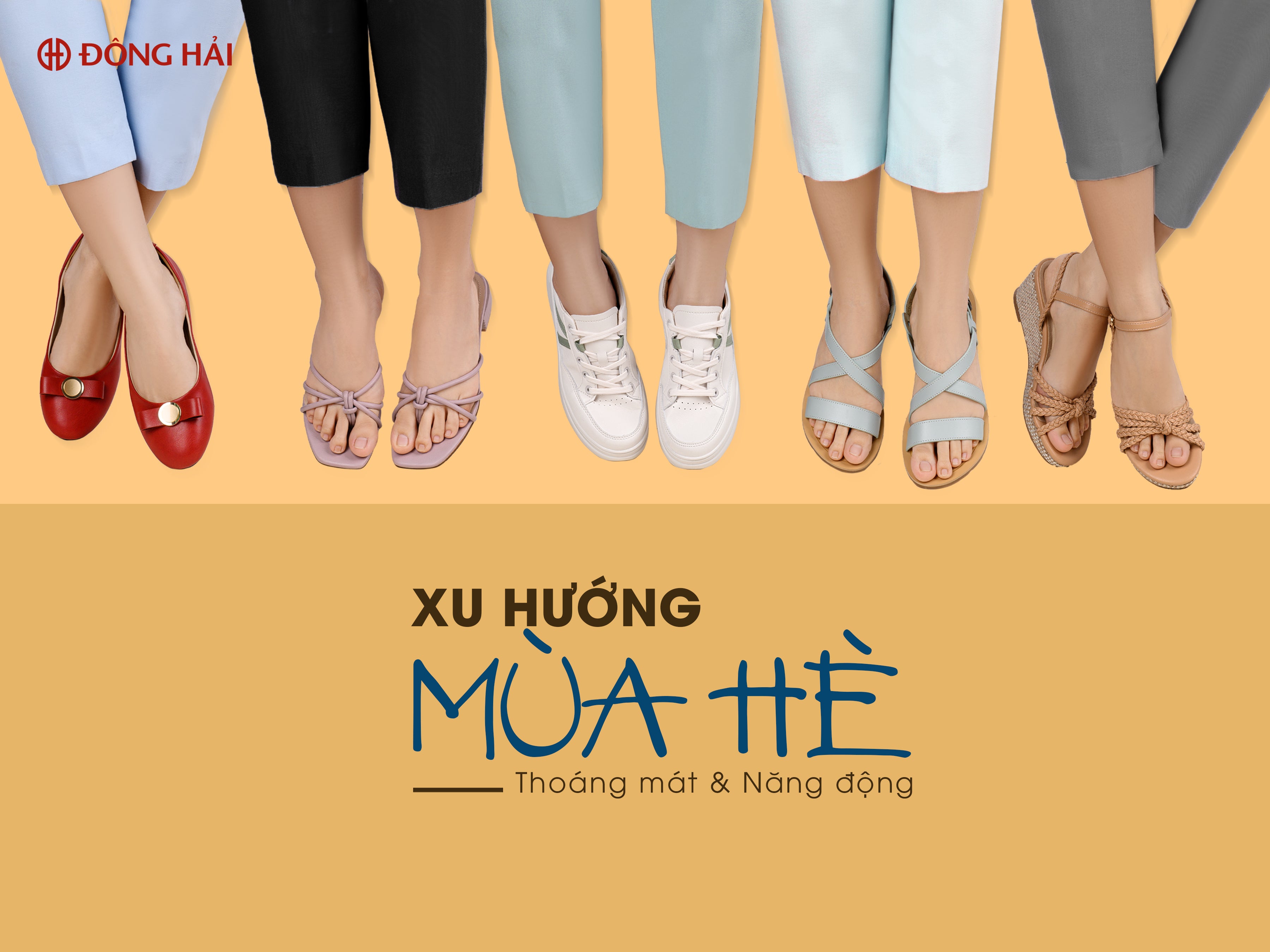 Xu Hướng Giày Nữ Mùa Hè 2022