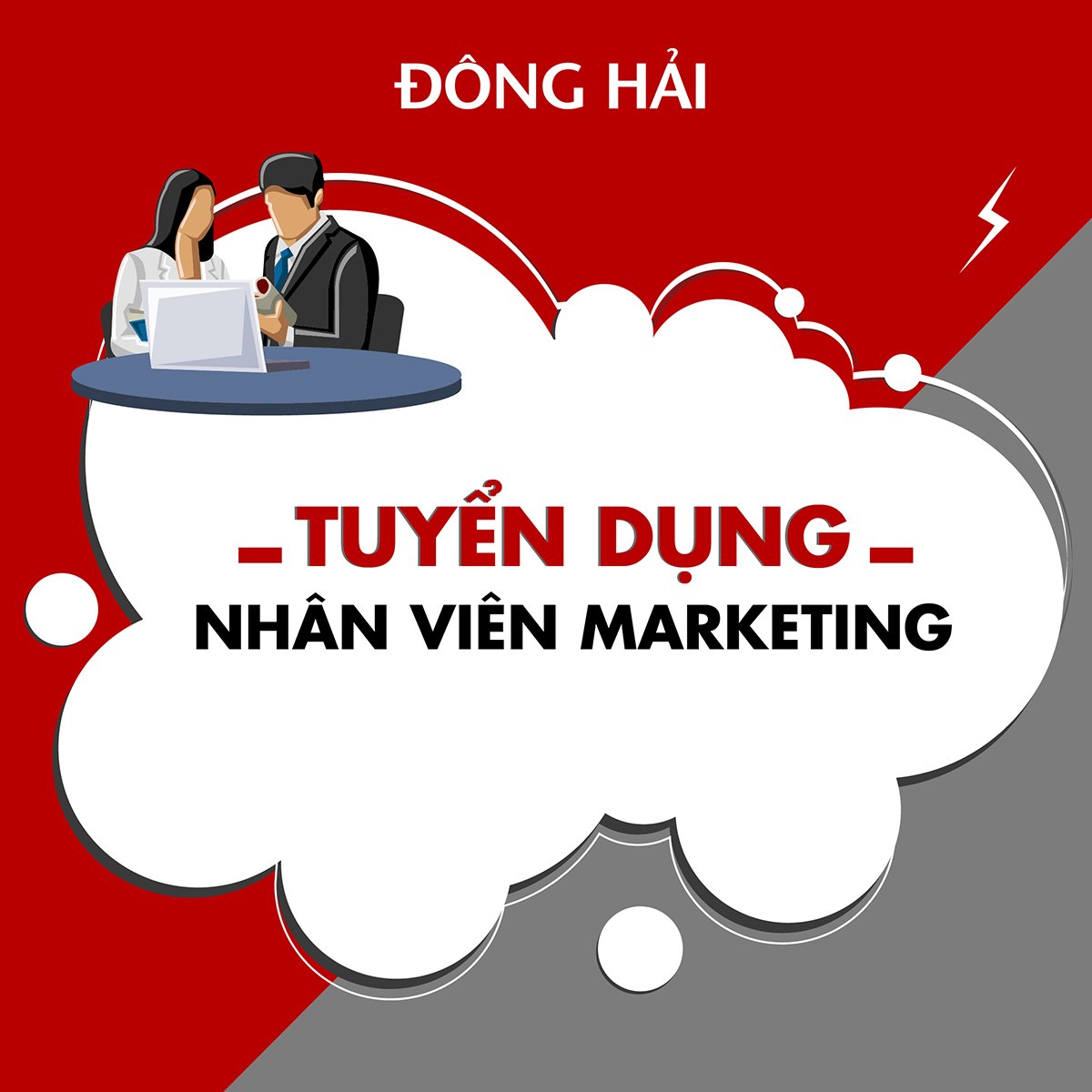 ĐÔNG HẢI - TUYỂN DỤNG NHÂN VIÊN MARKETING