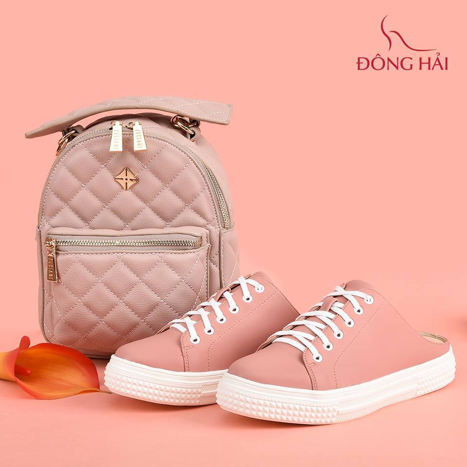 Giày Sneaker Nữ Đông Hải G85I6 Hồng