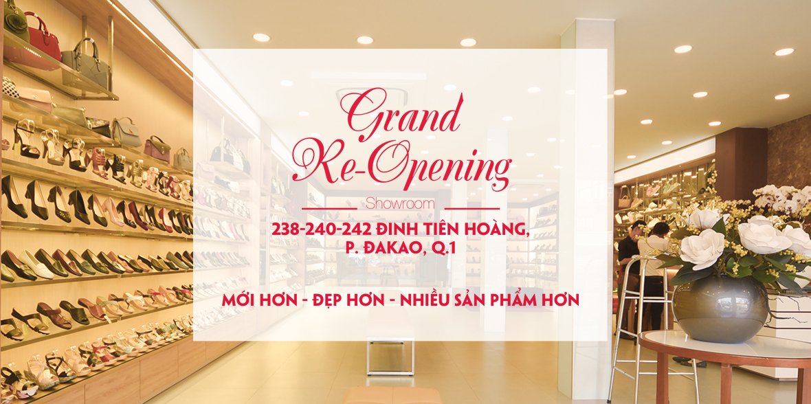 Tưng Bừng Chào Đón Diện Mạo Mới Của Cửa Hàng 238 Đinh Tiên Hoàng