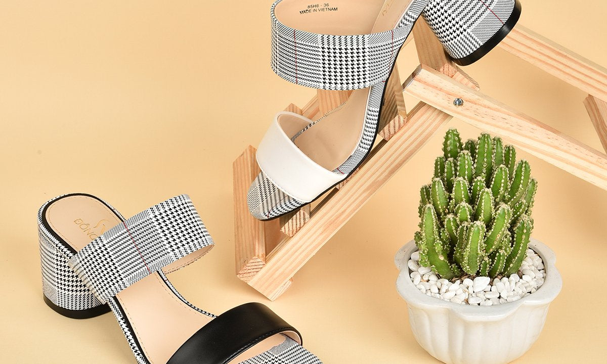 Dép nữ cao gót Đông Hải D85H6