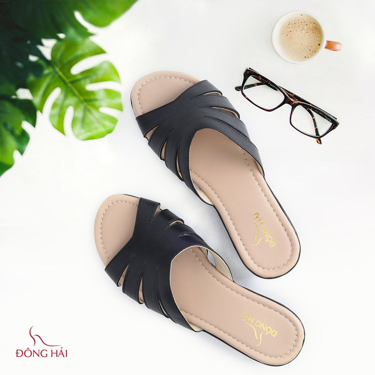 Dép quai ngang nữ Đông Hải D5263