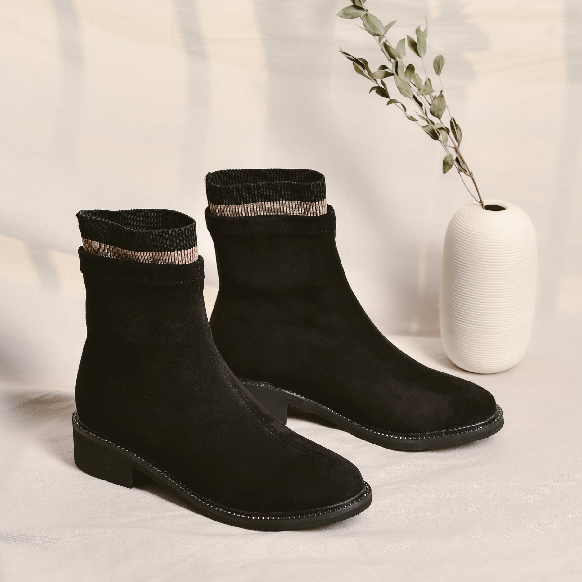 Giày boot nữ Đông Hải GZD06