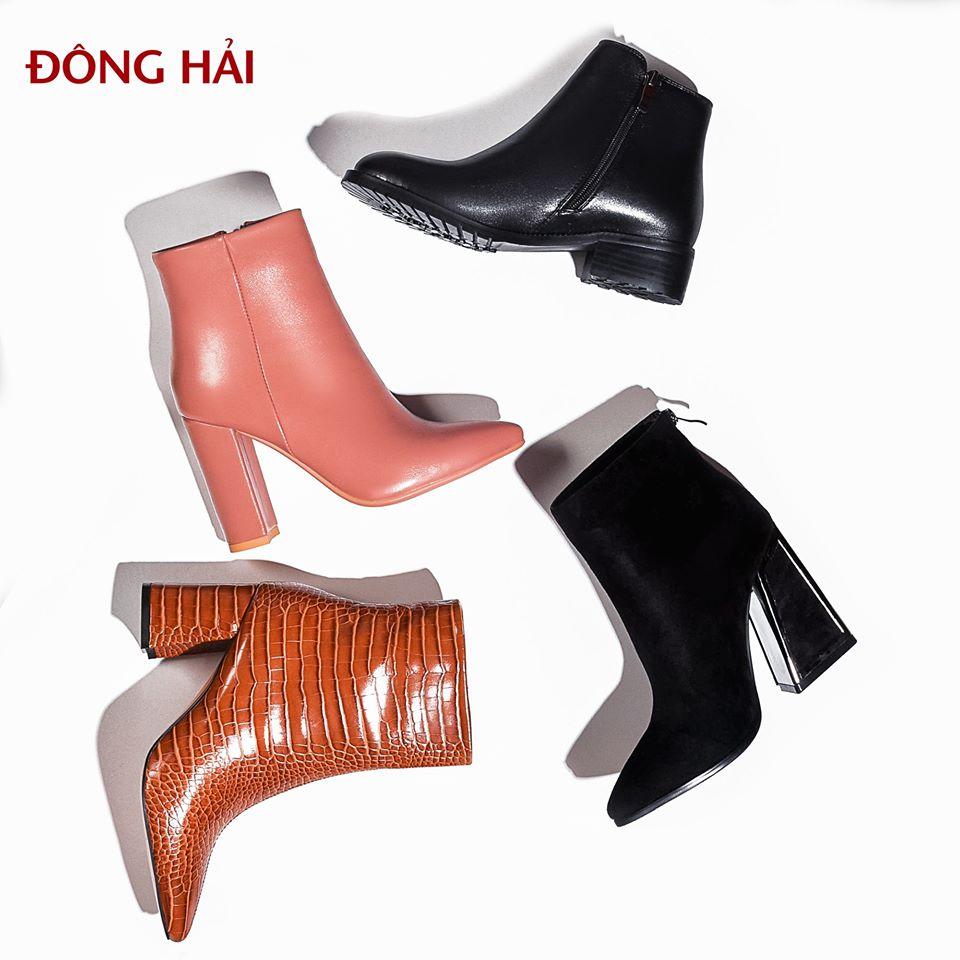 Giày boot nữ Đông Hải Zucia 