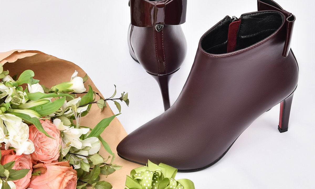 Giày boot nữ Đông Hải GA112M1363N
