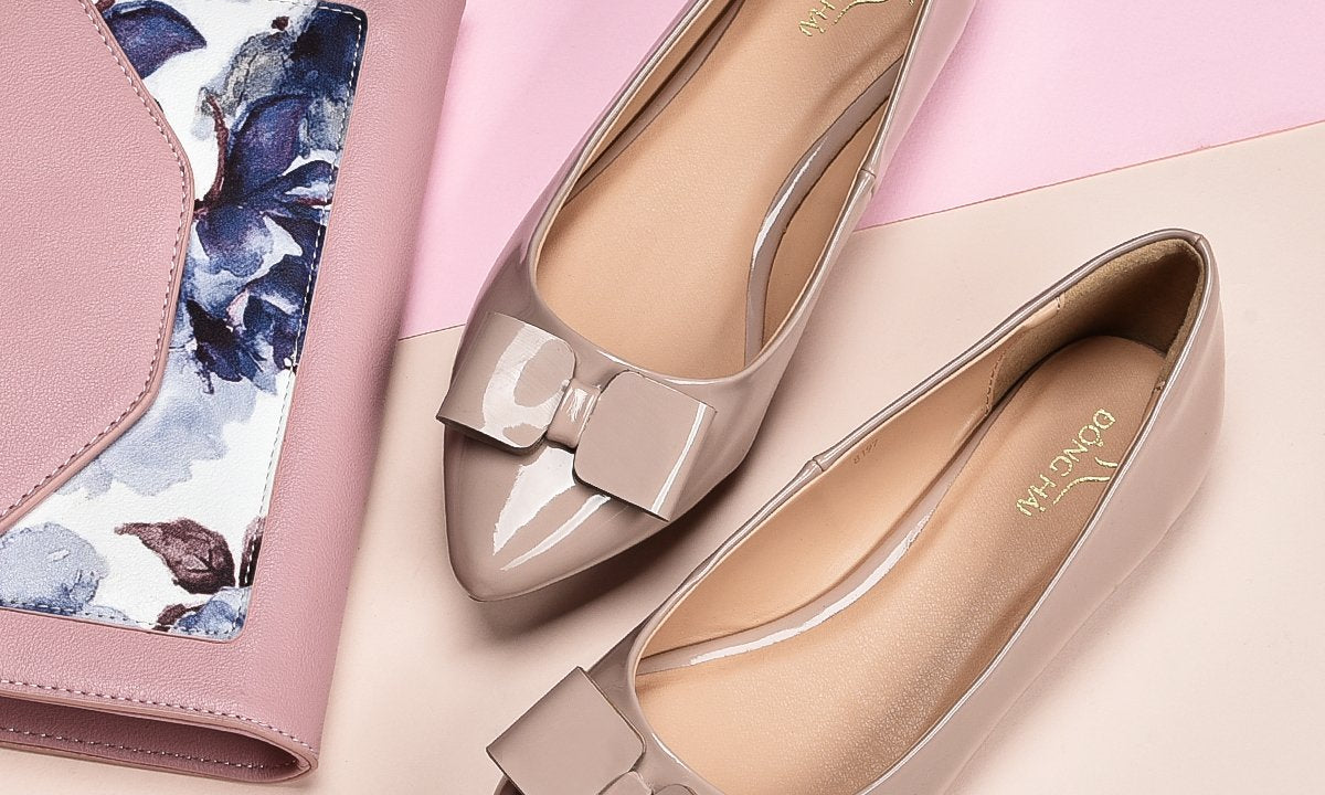 Giày búp bê nữ Đông Hải G8197