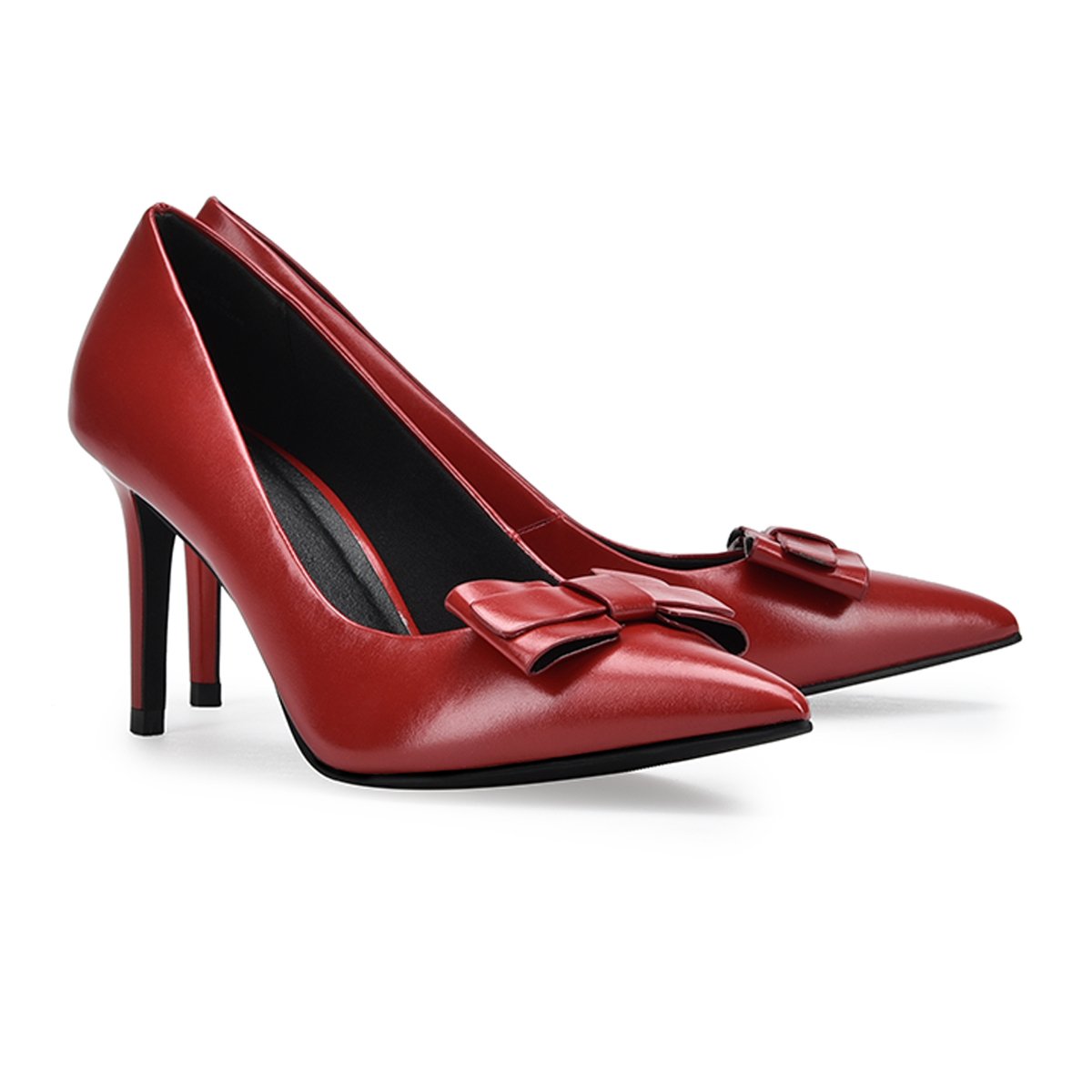 Giày cao gót nữ đế nhọn Đông Hải G85I8 Đỏ