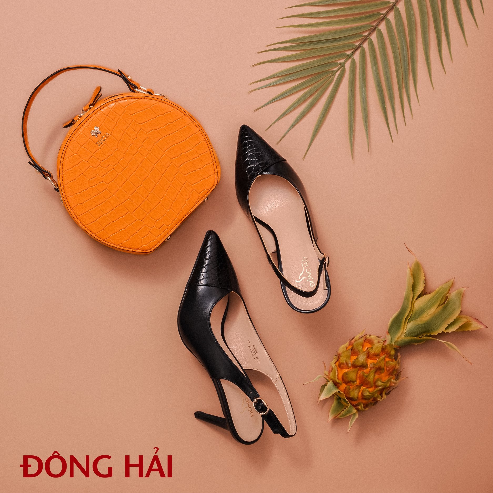 Giày cao gót nữ Đông Hải G85N4