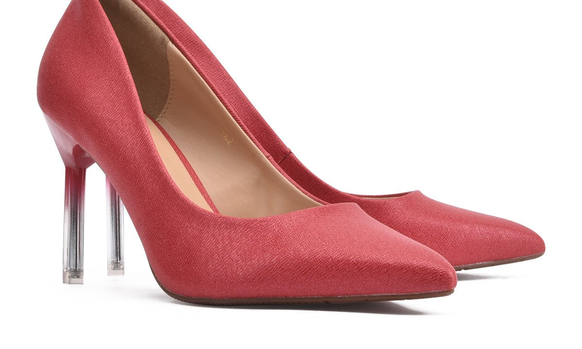 Giày cao gót nữ đế nhọn Đông Hải G81C2 Đỏ