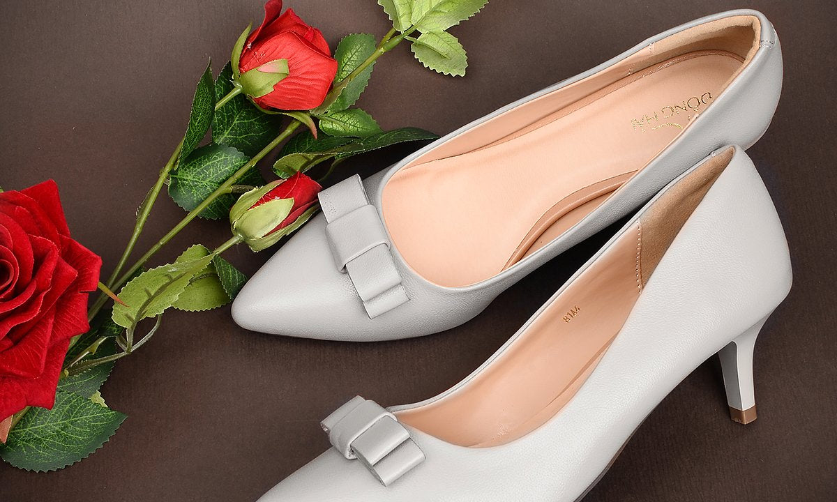 Giày cao gót nữ đế nhọn Đông Hải G81A4G