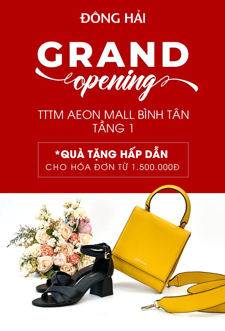 Giày Đông Hải Khai Trương Aeon Bình Tân