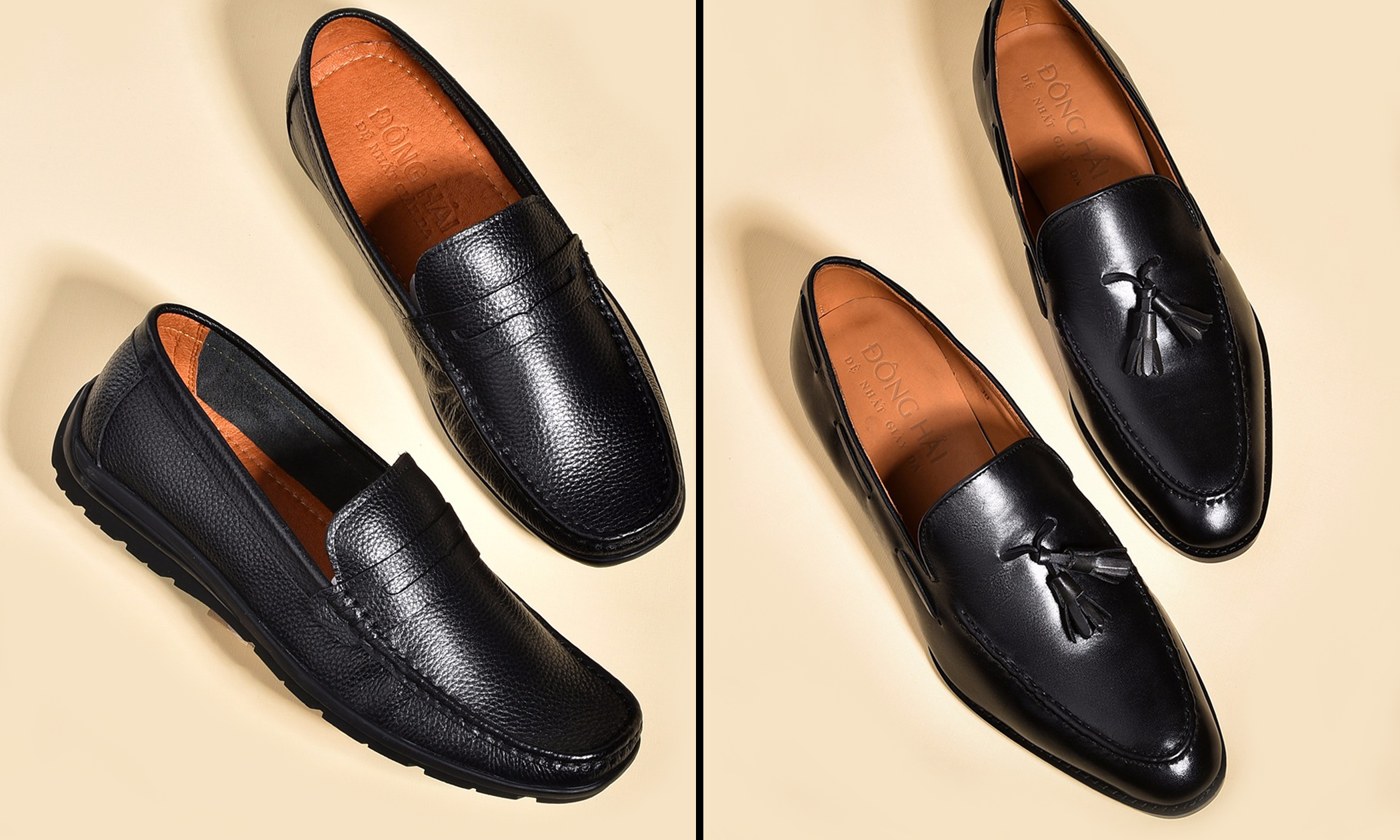 Giày Đông Hải Phân Biệt Giày Da Nam Loafer Và Giày Da Nam Moccasin