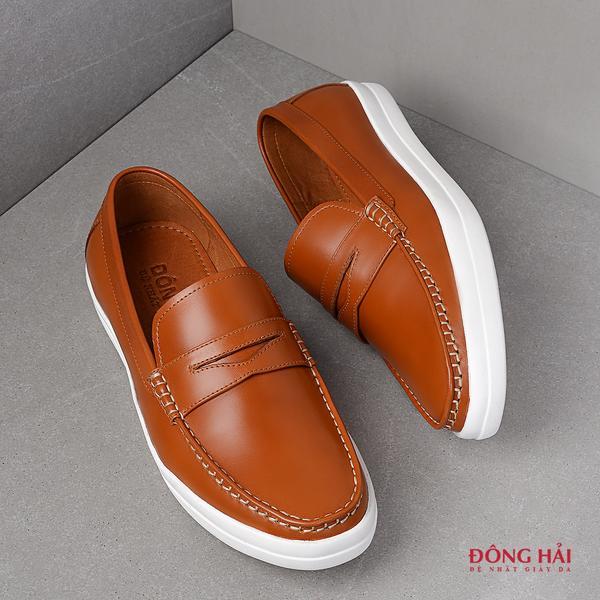 Giày Lười Nam Đông Hải G0330 Vàng