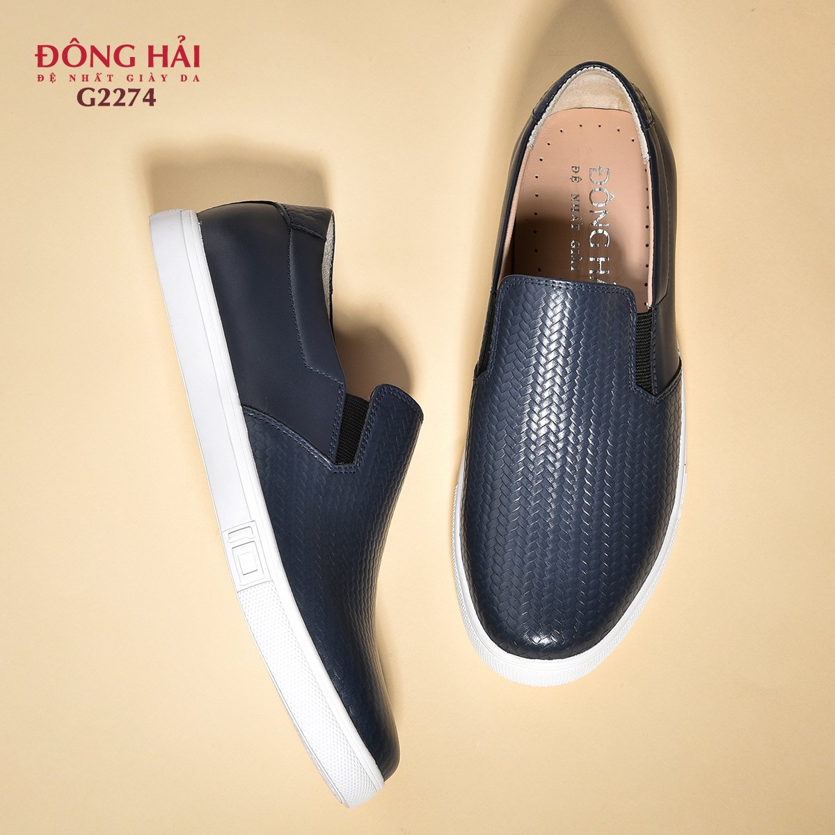 Giày lười nam Đông Hải G2274