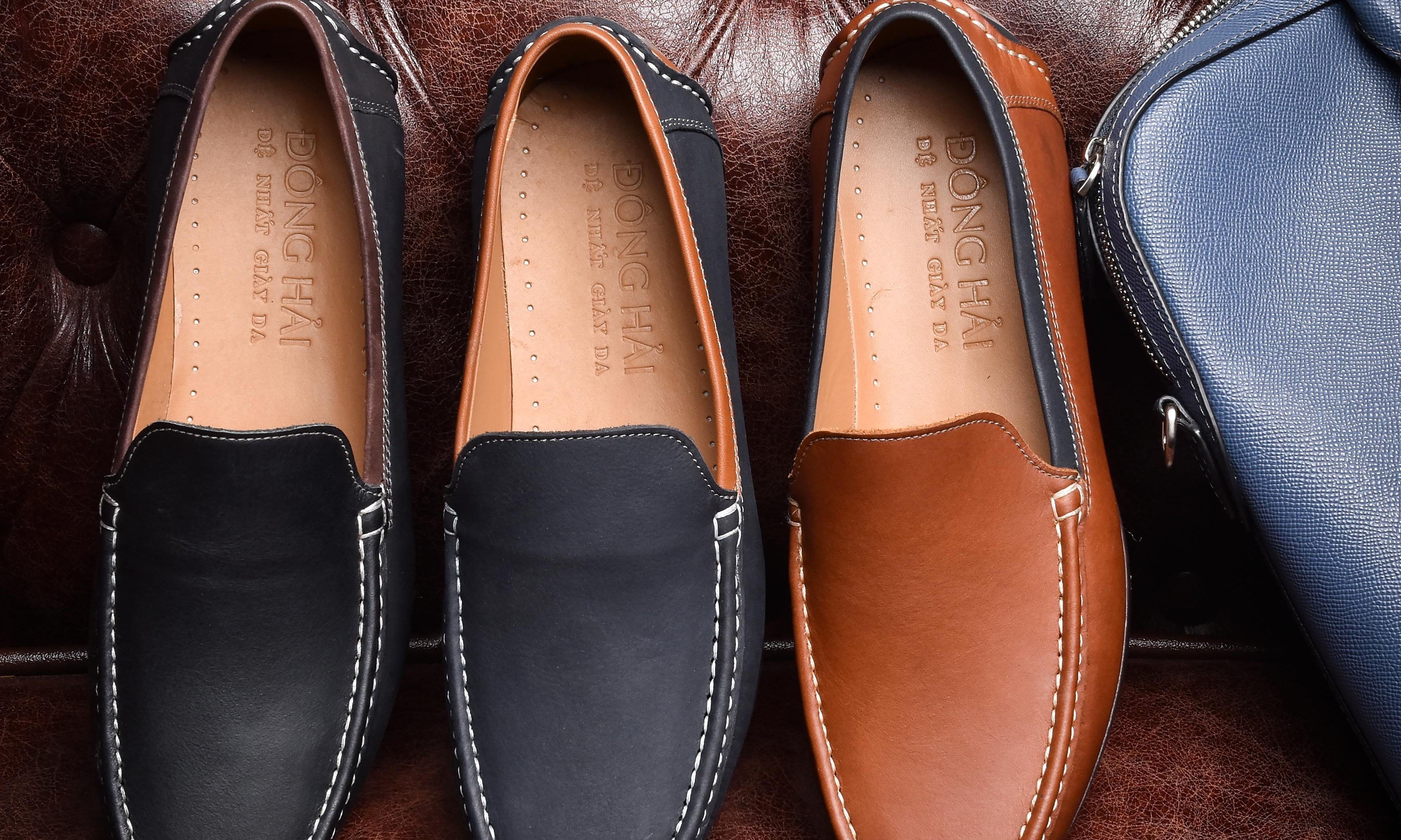 Giày lười nam Đông Hải G0608