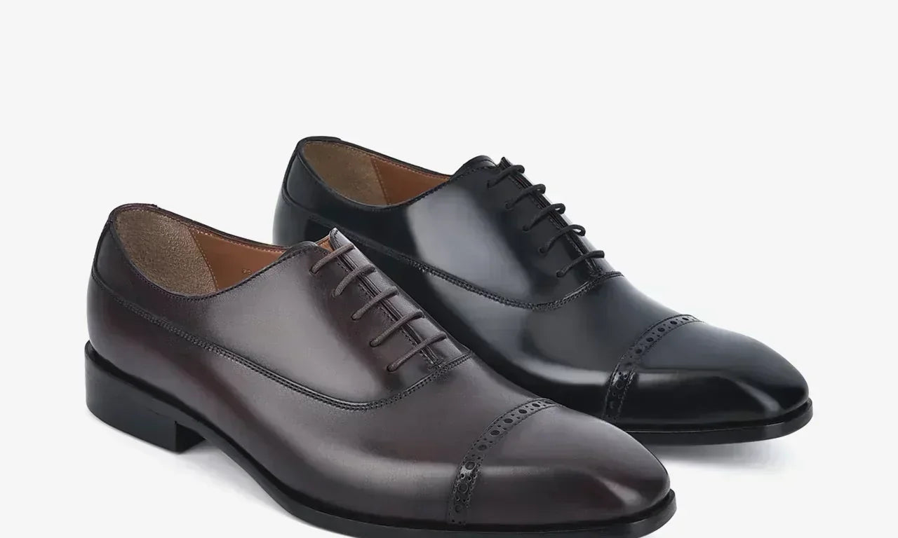 TẠI SAO GIÀY OXFORD CAP TOE LÀ “VUA” DÒNG GIÀY CÔNG SỞ?