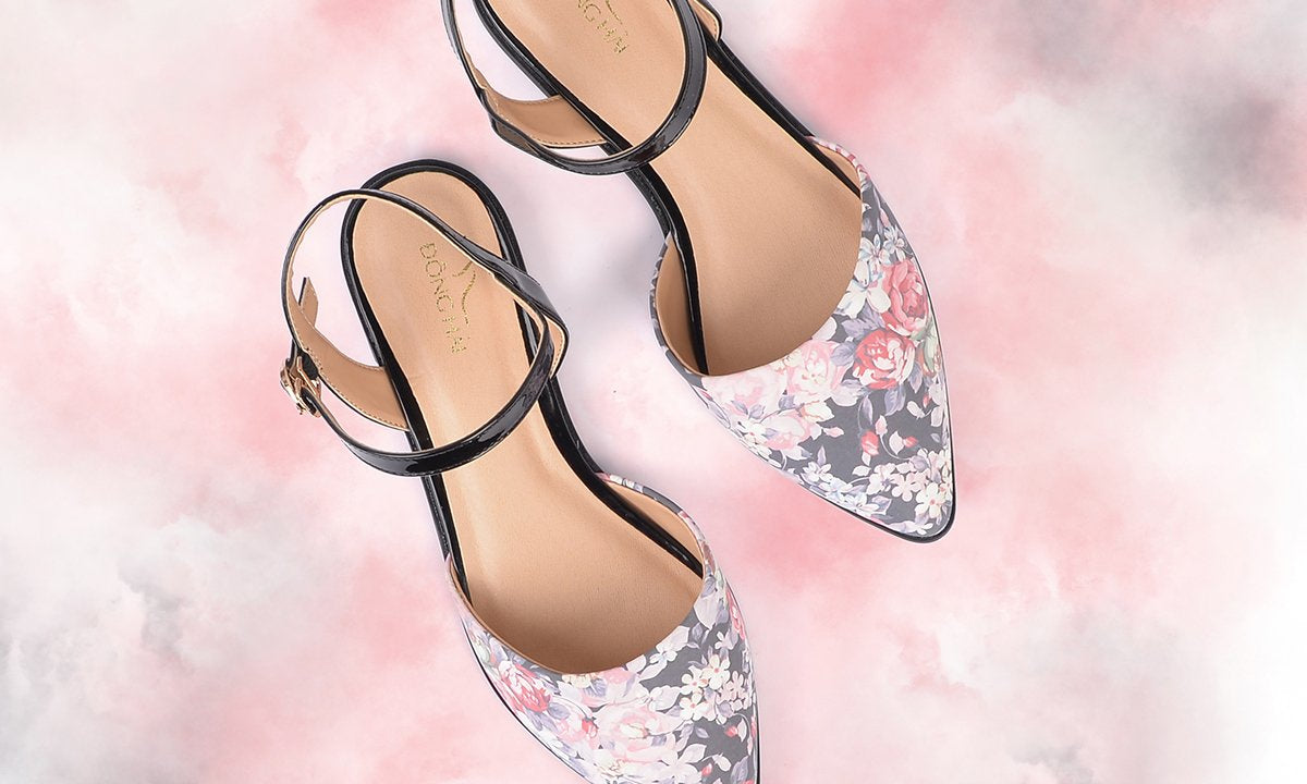 Sắc Thu Lãng Mạn Cùng Giày Hoa Dịu Dàng