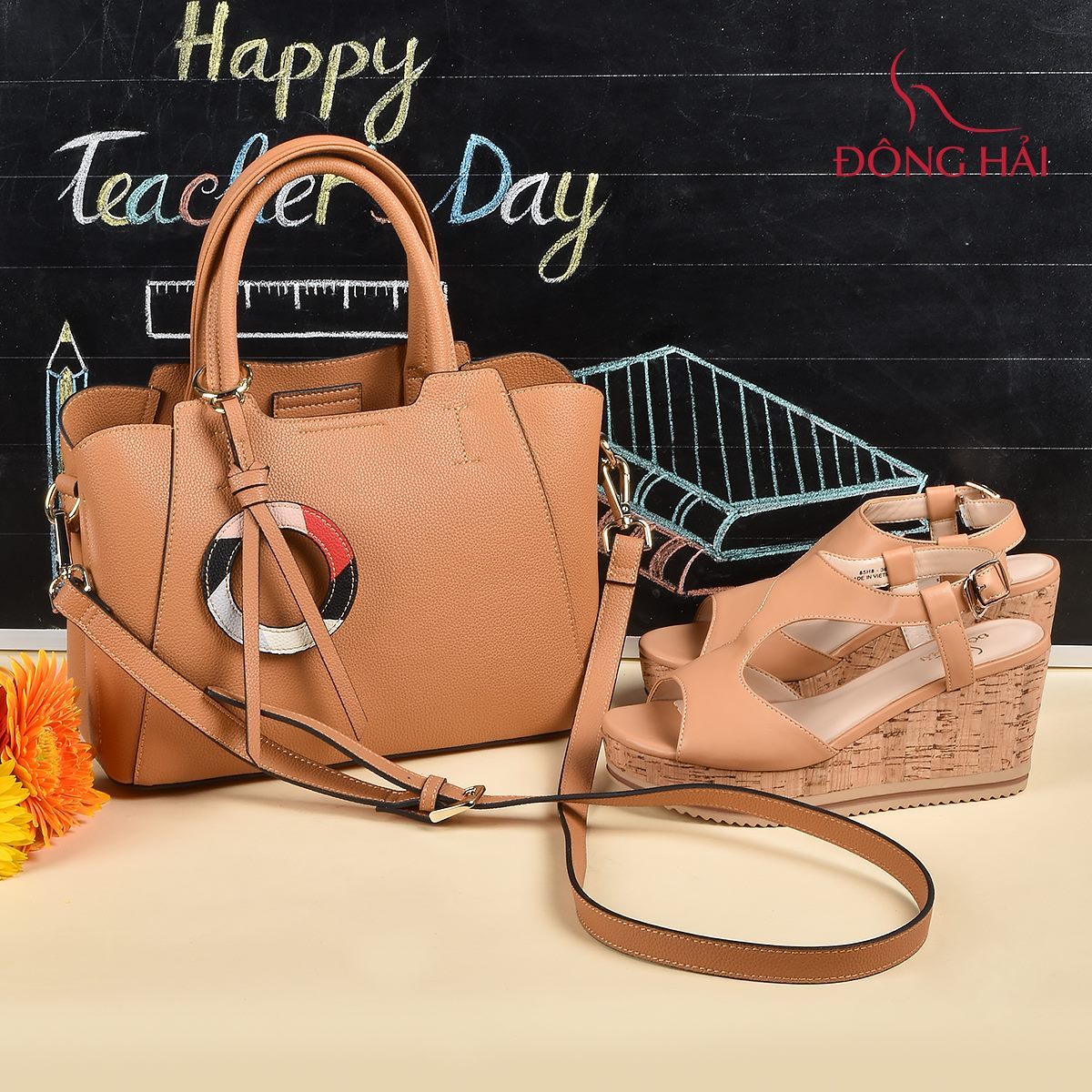 Giày sandal nữ Đông Hải S85H8