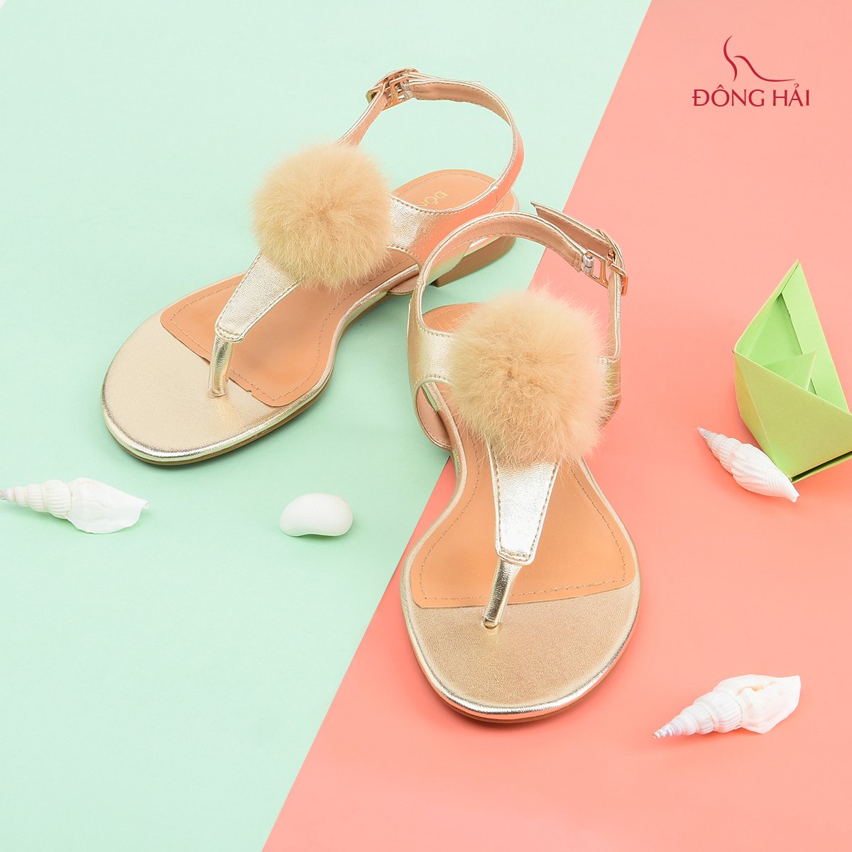 Giày sandal nữ Đông Hải S85G1