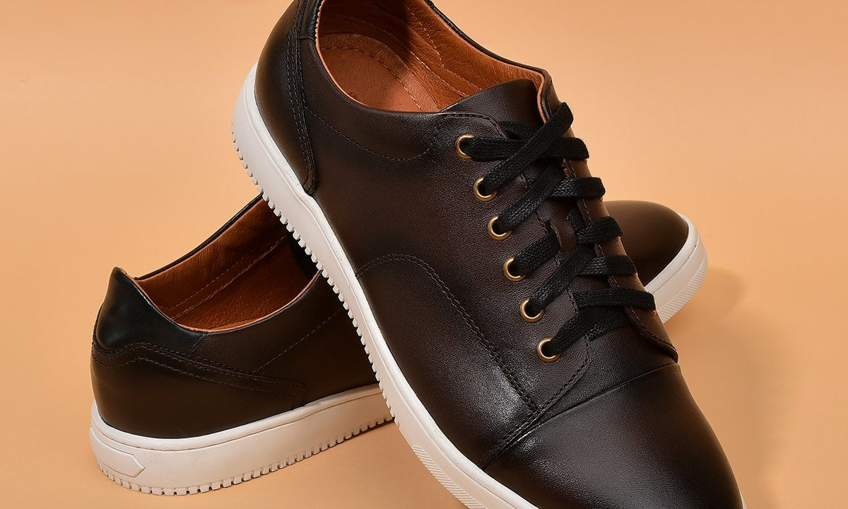 Giày Sneaker Nam Đông Hải G0333 Nâu
