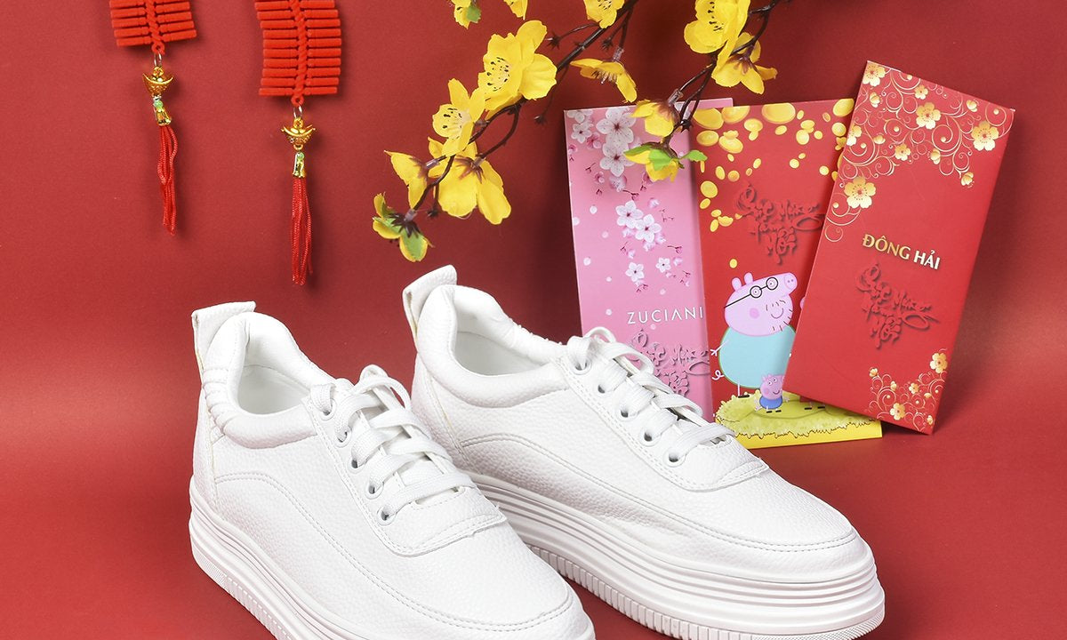 Giày sneaker Đông Hải GAA50 Trắng