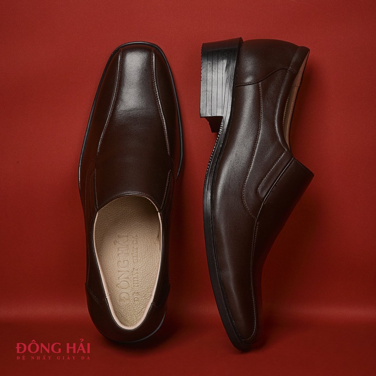 Nổi Bật Phong Cách Lịch Lãm Cùng Giày Nam Tone Nâu Đậm