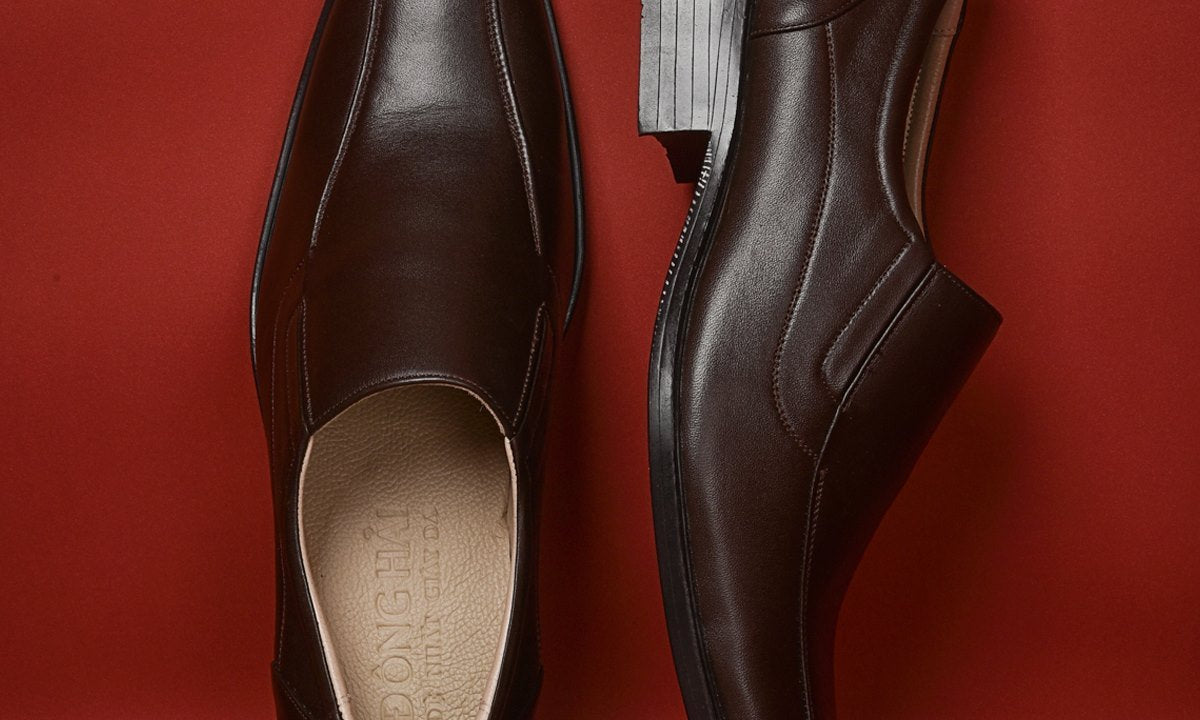 Nổi Bật Phong Cách Lịch Lãm Cùng Giày Nam Tone Nâu Đậm