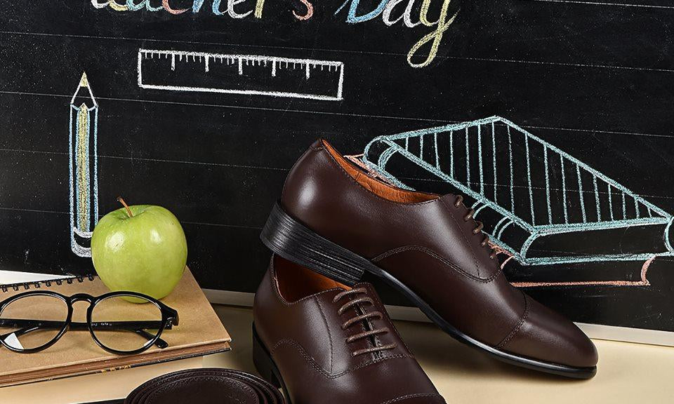 Giày Tây Nam Đông Hải G0132 Nâu