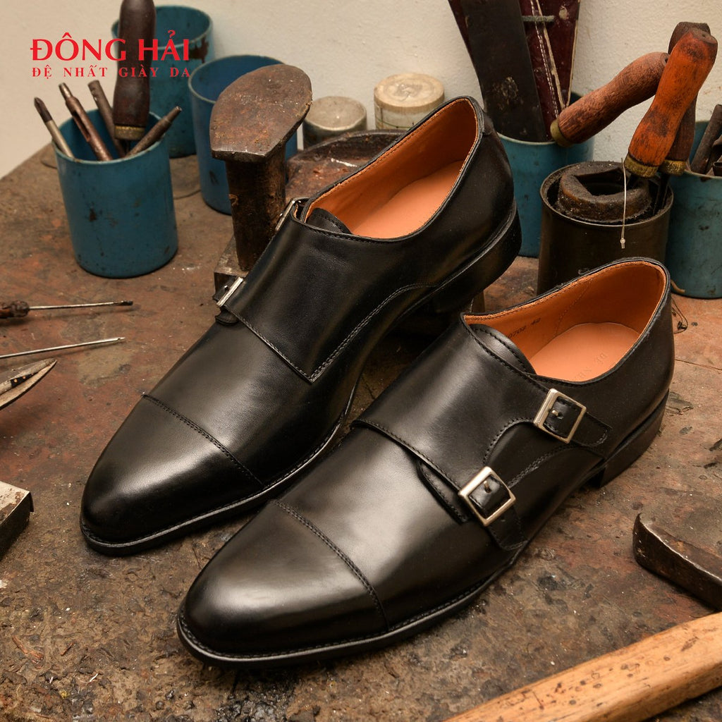 Double monk strap outlet hà nội