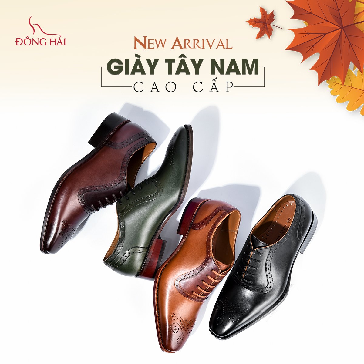 Giày tây nam Đông Hải G0612