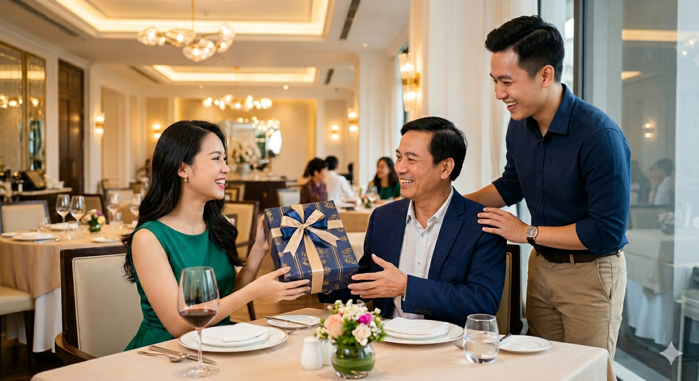 NÊN TẶNG QUÀ GÌ VÀO NGÀY CỦA CHA?