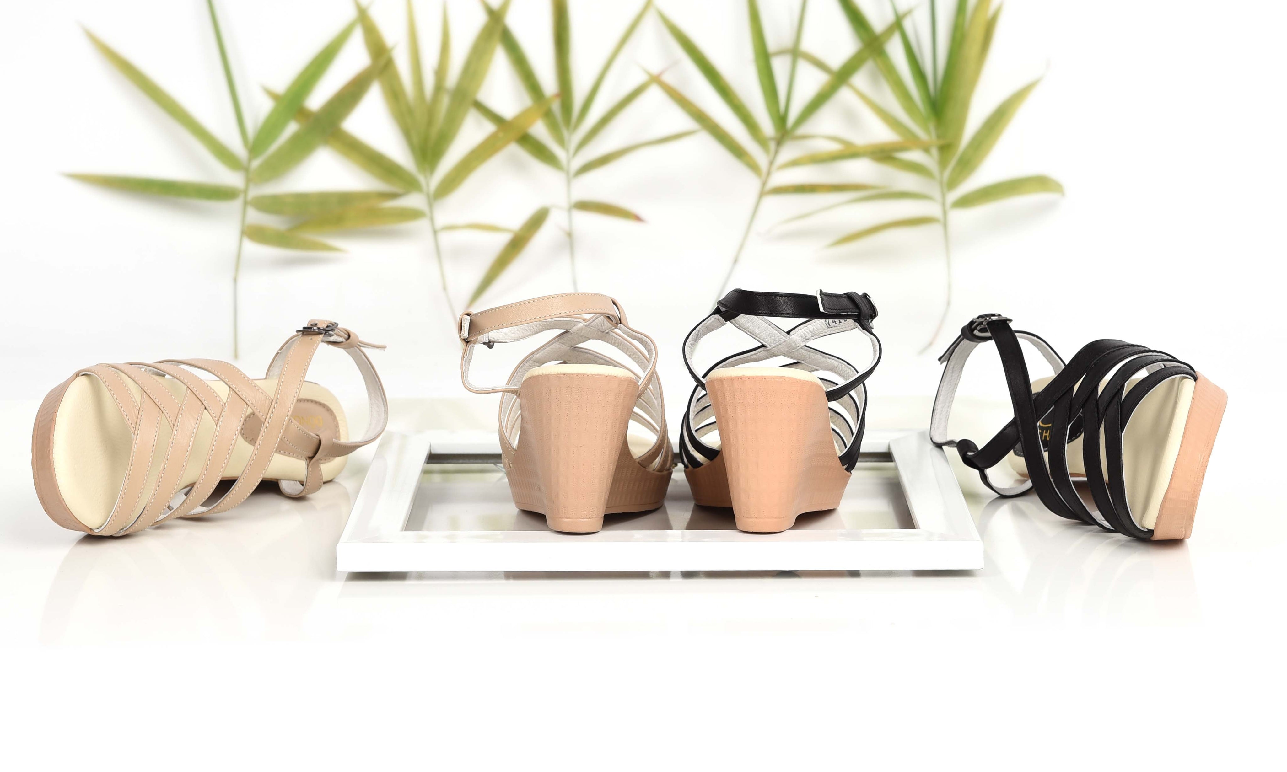 Giày sandal đế xuồng nữ Đông Hải S7419