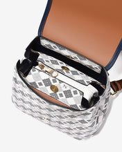 Balo Đeo Vai Phối Da Zuciani Mono La Fleur N07-JYQ3Xanh Color1