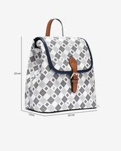 Balo Đeo Vai Phối Da Zuciani Mono La Fleur N07-JYQ3Xanh Color1