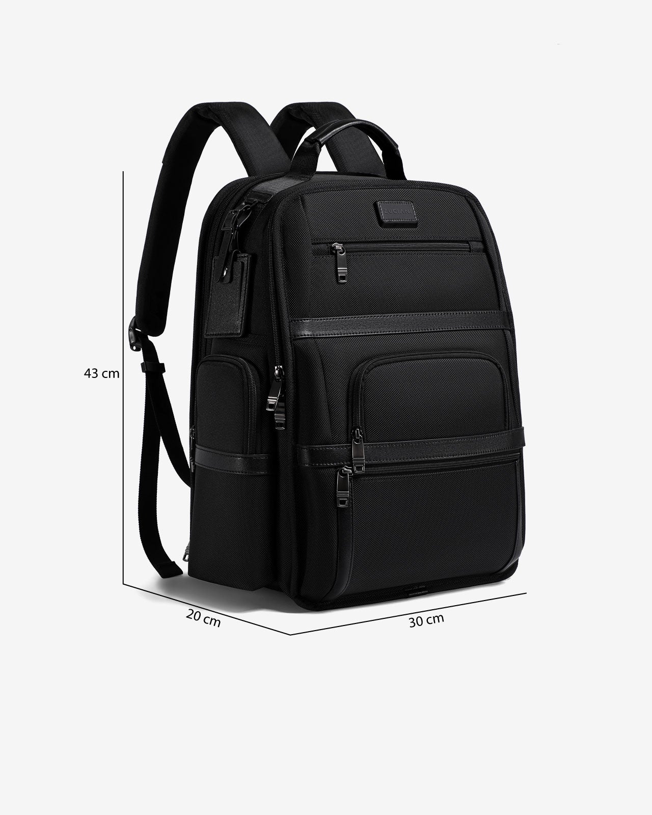 Balo Đeo Vai Lớn Zuciani Timeless Fusion N23-MJ23-Đen Color1