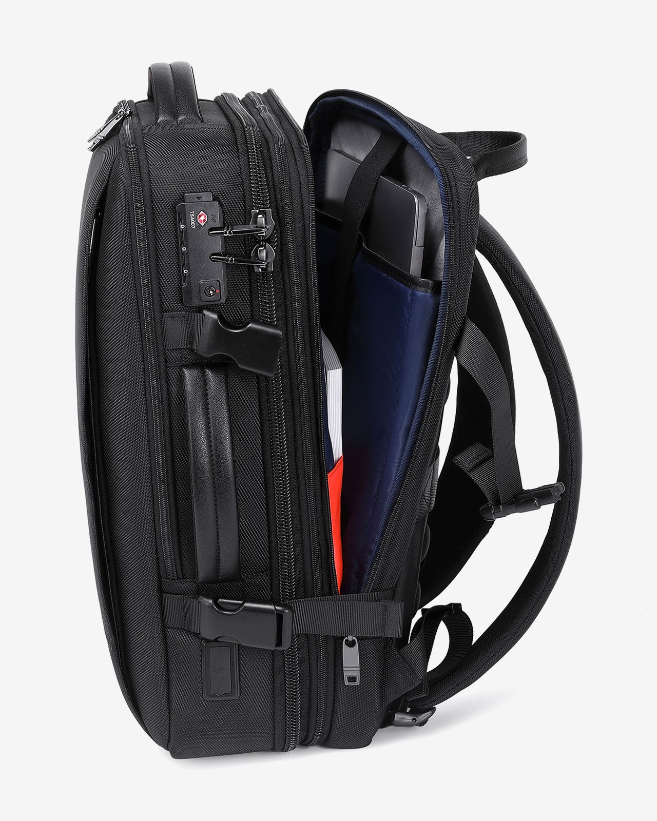 Balo Túi Xách Tay Cao Cấp Zuciani Timeless Fusion N24-MJ24-Đen Color1