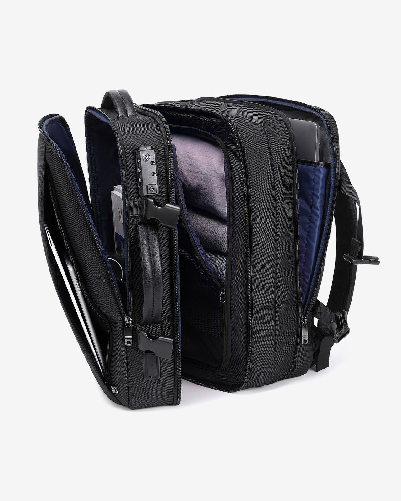 Balo Túi Xách Tay Cao Cấp Zuciani Timeless Fusion N24-MJ24-Đen Color1